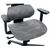 Кресло игровое GT Racer X-6008 Gray, изображение 9 Кресло игровое GT Racer X-6008 Gray, изображение 9