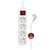 Сетевой фильтр питания ColorWay CW-PSEA42W/ 2M white (CW-PSEA42W) Сетевой фильтр питания ColorWay CW-PSEA42W/ 2M white (CW-PSEA42W)