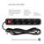 Сетевой фильтр питания ColorWay CW-PSEA52BK, 5 розеток/ 2M black (CW-PSEA52BK), изображение 7 Сетевой фильтр питания ColorWay CW-PSEA52BK, 5 розеток/ 2M black (CW-PSEA52BK), изображение 7