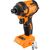 Гайковерт Neo Tools Energy+ 18V, бесщеточный, 3600об/мин, 300Нм, 1/4", 4 скорости (без АКБ и ЗУ) (04-612), изображение 2 Гайковерт Neo Tools Energy+ 18V, бесщеточный, 3600об/мин, 300Нм, 1/4", 4 скорости (без АКБ и ЗУ) (04-612), изображение 2