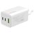 Зарядное устройство ColorWay C101B GaN Mini 100W PD PPS 2xUSB-C + USB-A white (CW-CHS061PD-WT), изображение 2 Зарядное устройство ColorWay C101B GaN Mini 100W PD PPS 2xUSB-C + USB-A white (CW-CHS061PD-WT), изображение 2