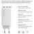Зарядное устройство ColorWay C101B GaN Mini 100W PD PPS 2xUSB-C + USB-A white (CW-CHS061PD-WT), изображение 9 Зарядное устройство ColorWay C101B GaN Mini 100W PD PPS 2xUSB-C + USB-A white (CW-CHS061PD-WT), изображение 9