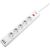 Сетевой фильтр питания 2E 5XSchuko, 3G*1.5мм, 3*USB-A, 2м, white (2E-SP515M2USBWH), изображение 3 Сетевой фильтр питания 2E 5XSchuko, 3G*1.5мм, 3*USB-A, 2м, white (2E-SP515M2USBWH), изображение 3