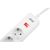 Сетевой фильтр питания 2E 5XSchuko, 3G*1.5мм, 3*USB-A, 2м, white (2E-SP515M2USBWH), изображение 4 Сетевой фильтр питания 2E 5XSchuko, 3G*1.5мм, 3*USB-A, 2м, white (2E-SP515M2USBWH), изображение 4