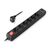 Сетевой фильтр питания REAL-EL RS-PROTECT 605 3m, black (EL122300041), изображение 5 Сетевой фильтр питания REAL-EL RS-PROTECT 605 3m, black (EL122300041), изображение 5
