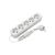 Сетевой удлинитель Electrum C-ES-1792 2.0m 5 роз, white (C-ES-1792) Сетевой удлинитель Electrum C-ES-1792 2.0m 5 роз, white (C-ES-1792)