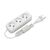 Сетевой удлинитель Electrum C-ES-1787 5.0m, 3 роз, white (C-ES-1787) Сетевой удлинитель Electrum C-ES-1787 5.0m, 3 роз, white (C-ES-1787)