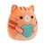 Мягкая игрушка Squishmallows Кошечка Джиджи 30 см (SQVA00871), изображение 3