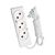 Сетевой удлинитель TECCO 5м 3 поста white (8681277841323) Сетевой удлинитель TECCO 5м 3 поста white (8681277841323)