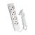 Сетевой удлинитель TECCO 3м 4 поста white (8681277842108) Сетевой удлинитель TECCO 3м 4 поста white (8681277842108)