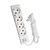 Сетевой удлинитель TECCO 5м 4 поста white (8681277842764) Сетевой удлинитель TECCO 5м 4 поста white (8681277842764)