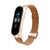 Ремешок для фитнес браслета BeCover Metal для Xiaomi Mi Smart Band 8 Rose Gold (709360)
