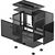 Корпус Deepcool CH160 Mesh Black (R-CH160-BKNMI0-G-1), изображение 10 Корпус Deepcool CH160 Mesh Black (R-CH160-BKNMI0-G-1), изображение 10