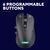 Мышка GamePro Genesis Avenger Wireless/Bluetooth/USB White (GM096W), изображение 9 Мышка GamePro Genesis Avenger Wireless/Bluetooth/USB White (GM096W), изображение 9