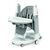 Стульчик для кормления Peg-Perego Follow Me Wonder Grey (IH02000000WD53), изображение 3 Стульчик для кормления Peg-Perego Follow Me Wonder Grey (IH02000000WD53), изображение 3