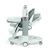 Стульчик для кормления Peg-Perego Follow Me Wonder Grey (IH02000000WD53), изображение 6 Стульчик для кормления Peg-Perego Follow Me Wonder Grey (IH02000000WD53), изображение 6