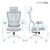 Офісне крісло OfficePro Elegant OC600-W-LG-LG (OC600-W-LG-LG), зображення 11 Офісне крісло OfficePro Elegant OC600-W-LG-LG (OC600-W-LG-LG), зображення 11
