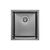 Мойка кухонная GRANADO Under top mini STEEL S201 black (GS10201B)