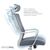 Офисное кресло OfficePro Harmony OC310-G-G-G (OC310-G-G-G), изображение 6 Офисное кресло OfficePro Harmony OC310-G-G-G (OC310-G-G-G), изображение 6