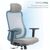 Офисное кресло OfficePro Wave OC599-B-DG-DG (OC599-B-DG-DG), изображение 3 Офисное кресло OfficePro Wave OC599-B-DG-DG (OC599-B-DG-DG), изображение 3