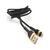 Дата кабель USB 2.0 AM to Lightning 1.0m 3.0A black gold PZX (V-165), изображение 2 Дата кабель USB 2.0 AM to Lightning 1.0m 3.0A black gold PZX (V-165), изображение 2
