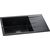 Мойка кухонная GRANADO NAVIA black shine з сифоном (775*495mm.) (gr3801), изображение 2 Мойка кухонная GRANADO NAVIA black shine з сифоном (775*495mm.) (gr3801), изображение 2