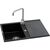 Мойка кухонная GRANADO комплект VALENCIA black shine_чаша ліворуч (ksg0701L) Мойка кухонная GRANADO комплект VALENCIA black shine_чаша ліворуч (ksg0701L)