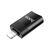 Переходник UA17 Lightning M to USB F USB2.0 no data transfer Black HOCO (6931474761989), изображение 5 Переходник UA17 Lightning M to USB F USB2.0 no data transfer Black HOCO (6931474761989), изображение 5