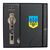 Ручка шариковая Parker IM 17 UKRAINE Black GT BP Трезубец син-желт. + блокнот Parker + подар.упаковка GIFT24 (22032b24_T0016u), изображение 2 Ручка шариковая Parker IM 17 UKRAINE Black GT BP Трезубец син-желт. + блокнот Parker + подар.упаковка GIFT24 (22032b24_T0016u), изображение 2