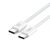 Дата кабель USB-C to USB-C 1.0m 60W white XO (CB-Q73CC), изображение 4 Дата кабель USB-C to USB-C 1.0m 60W white XO (CB-Q73CC), изображение 4