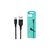 Дата кабель USB 2.0 AM to Micro 5P 1.0m 2.4A silicone black Denmen (DM-D01V-BK), изображение 2 Дата кабель USB 2.0 AM to Micro 5P 1.0m 2.4A silicone black Denmen (DM-D01V-BK), изображение 2