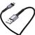 Дата кабель USB 2.0 AM to Lightning 1.0m 2.4A black XO (NB215-L-1-BK), зображення 2