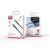 Дата кабель USB 2.0 AM to Lightning 1.0m 2.4A black XO (NB215-L-1-BK), зображення 3