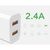 Зарядний пристрій Denmen 2xUSB 2.4A white (DM-DC05-WH), зображення 3 Зарядний пристрій Denmen 2xUSB 2.4A white (DM-DC05-WH), зображення 3