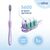 Зубная щетка Fesco Ultra Multi Brush Soft Фиолетовая (4820204702106), изображение 3 Зубная щетка Fesco Ultra Multi Brush Soft Фиолетовая (4820204702106), изображение 3