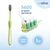 Зубная щетка Fesco Ultra Multi Brush Soft Салатовая (4820204702113), изображение 3 Зубная щетка Fesco Ultra Multi Brush Soft Салатовая (4820204702113), изображение 3