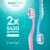 Зубная щетка Fesco Expert Clean Extra Soft Голубая 1 шт. + Розовая 1 шт. (4820204702311), изображение 3 Зубная щетка Fesco Expert Clean Extra Soft Голубая 1 шт. + Розовая 1 шт. (4820204702311), изображение 3