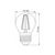 Лампочка TITANUM Filament G45 4W E27 2200K бронза (TLFG4504272A), изображение 3 Лампочка TITANUM Filament G45 4W E27 2200K бронза (TLFG4504272A), изображение 3