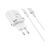 Зарядное устройство BOROFONE BA36A USB QC3.0 18W + cable USB to USB-C white (6931474716019), изображение 4 Зарядное устройство BOROFONE BA36A USB QC3.0 18W + cable USB to USB-C white (6931474716019), изображение 4