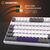 Клавіатура GamePro Genesis Warden MK160P Outemu Swithes USB White-Grey (MK160P), зображення 11 Клавіатура GamePro Genesis Warden MK160P Outemu Swithes USB White-Grey (MK160P), зображення 11
