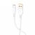 Дата кабель USB 2.0 AM to USB-C 1.0m 2.4A silicone white Denmen (DM-D06T-WH) Дата кабель USB 2.0 AM to USB-C 1.0m 2.4A silicone white Denmen (DM-D06T-WH)