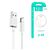 Дата кабель USB 2.0 AM to USB-C 1.0m 2.4A white Denmen (D22T-WH), зображення 2 Дата кабель USB 2.0 AM to USB-C 1.0m 2.4A white Denmen (D22T-WH), зображення 2