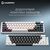 Клавіатура GamePro Asgard Valhalla MK210W Pro 65 RGB Wireless/Bluetooth/USB White (MK210W Pro), зображення 8 Клавіатура GamePro Asgard Valhalla MK210W Pro 65 RGB Wireless/Bluetooth/USB White (MK210W Pro), зображення 8