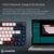 Клавіатура GamePro Asgard Valhalla MK160B Pro 75 RGB Wireless/Bluetooth/USB Black (MK160B Pro), зображення 6 Клавіатура GamePro Asgard Valhalla MK160B Pro 75 RGB Wireless/Bluetooth/USB Black (MK160B Pro), зображення 6