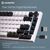Клавіатура GamePro Asgard Valhalla MK160W Pro 75 RGB Wireless/Bluetooth/USB White (MK160W Pro), зображення 5 Клавіатура GamePro Asgard Valhalla MK160W Pro 75 RGB Wireless/Bluetooth/USB White (MK160W Pro), зображення 5