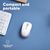 Мышка Trust Yvi+ Silent Wireless/Bluetooth White (25513), изображение 9 Мышка Trust Yvi+ Silent Wireless/Bluetooth White (25513), изображение 9
