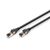 Патч-корд 1м, S/FTP, cat 8.1, AWG 24/7, LSZH, black Digitus (DK-1843-010) Патч-корд 1м, S/FTP, cat 8.1, AWG 24/7, LSZH, black Digitus (DK-1843-010)