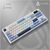 Клавіатура Ajazz AK870 PLUS Murad Switch RGB Wireless/Bluetooth/USB White (AK870-MU-BWD), зображення 7 Клавіатура Ajazz AK870 PLUS Murad Switch RGB Wireless/Bluetooth/USB White (AK870-MU-BWD), зображення 7