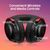 Наушники HyperX Cloud III S Wireless/USB-A/USB-C Black/Red (A59Z0AA), изображение 5 Наушники HyperX Cloud III S Wireless/USB-A/USB-C Black/Red (A59Z0AA), изображение 5