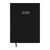 Еженедельник Buromax датированный 2026 MONOCHROME A5 черный (BM.2160-01)